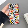 Fashion Logo P-Paul F-Frank Phone Case For iPhone 18 17 Pro Max 16 15 14 Pro Max 13 Mini 11 12 Xr X Xs SE Plus Back Cover