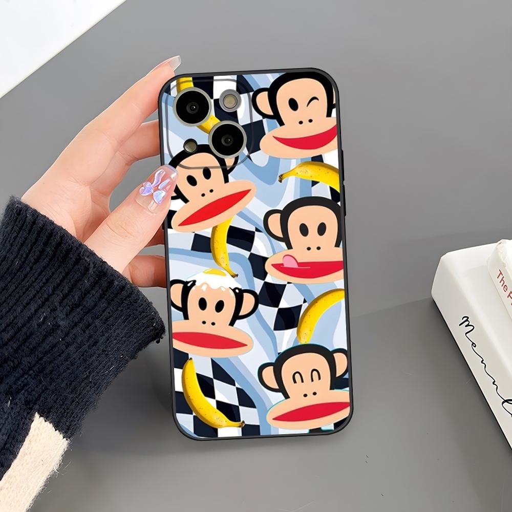 Fashion Logo P-Paul F-Frank Phone Case For iPhone 18 17 Pro Max 16 15 14 Pro Max 13 Mini 11 12 Xr X Xs SE Plus Back Cover