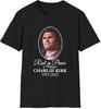 Charlie Kirk Riposa in Pace - Maglietta Unisex Tributo Commemorativo