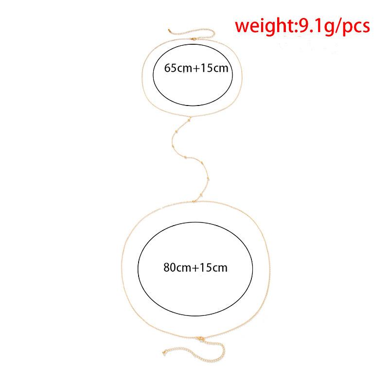 Simple Cross Chest Breast Belly Body Chain Necklace for Women Girls Wedding Sexy Ball Boho Body Jewelry Prom Party Accessories