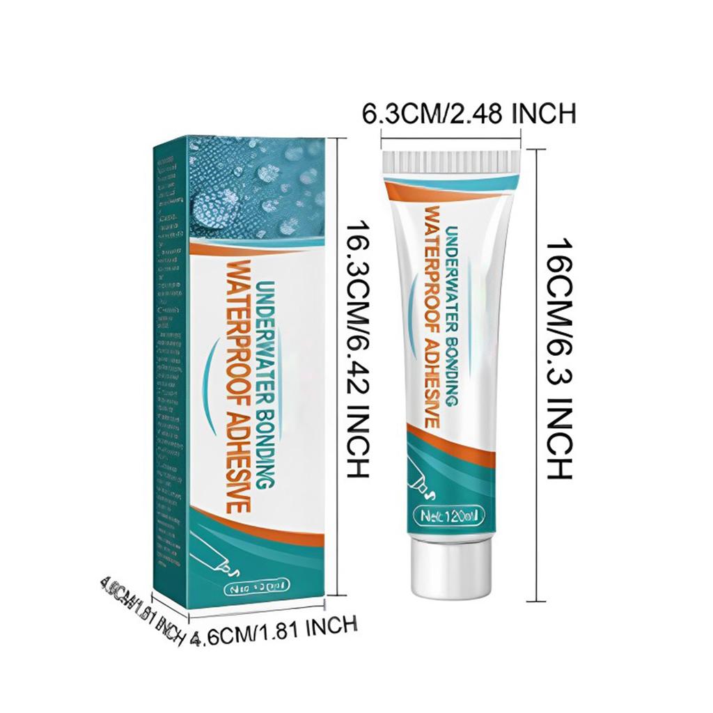 120ml Underwater Bonding Waterproof Adhesive for Repair Leaks Cracks Underwater Equipment Water Pipe Fish Tank Pool