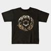 Boys Girls Soft Cotton Graphic Tees Crimson Desert Band T-shirt Breathable Daily School Wear Kids T-Shirts
