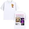 Rapper Mora Microdosis Tour Album 2025 Graphic T Shirt Unisex Hip Hop Fashion Vintage Cotton Short Sleeve Tshirt Unisex Streetwear