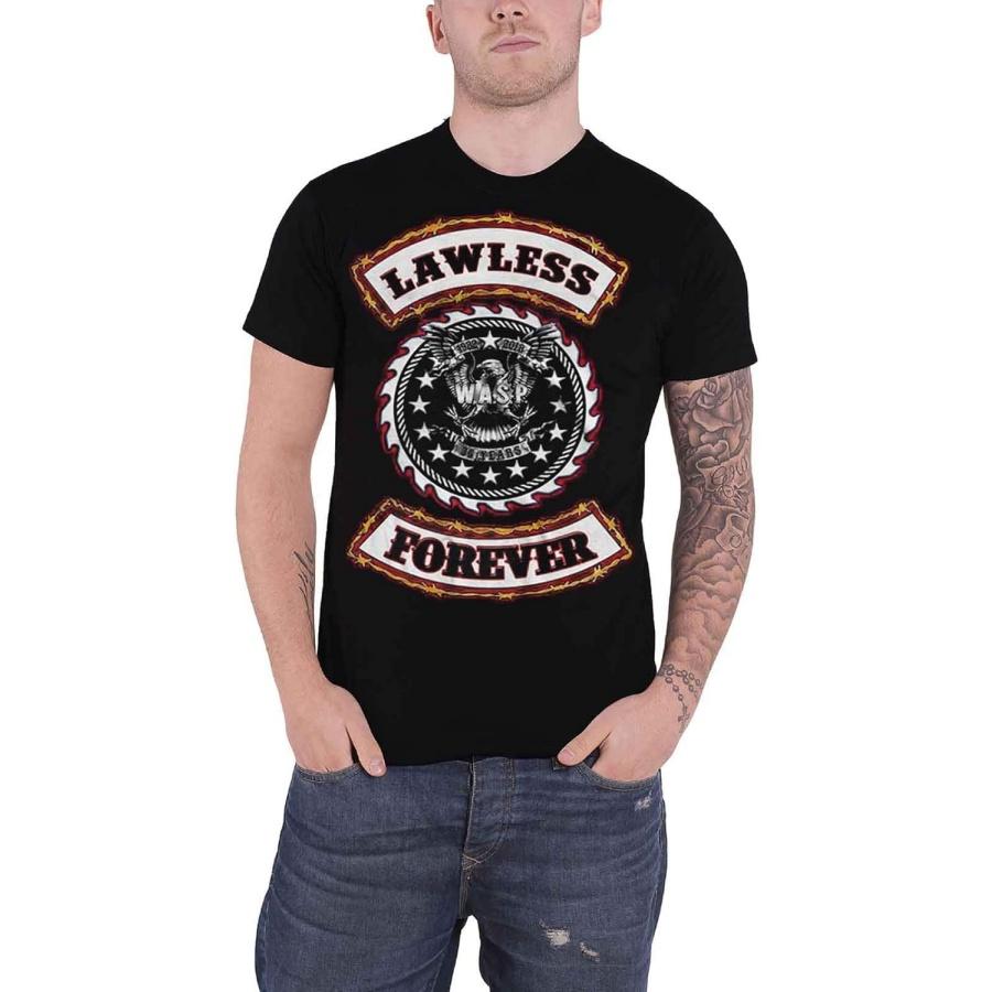 

WASP Lawless Forever T-Shirt (Extra Large) Black XXXXXL різнокольоровий