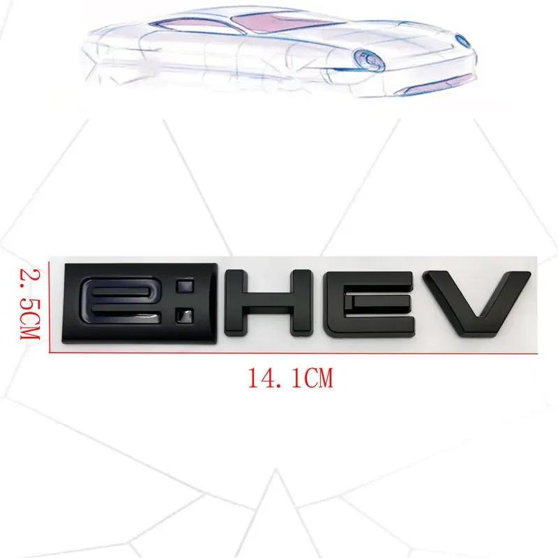 

3D ABS (plastic)eHEV Car Letter Sticker Tail Bumper Badge Auto Rear Trunk Emblem Accessories BT Crider Sport Hybrid e:HEV Design 3