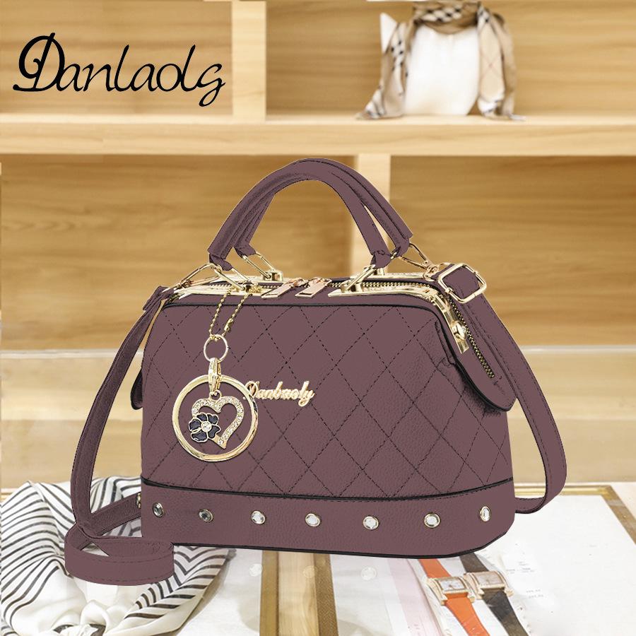 Women's 2025 Trendy Jin Di Leather Shoulder Handbag