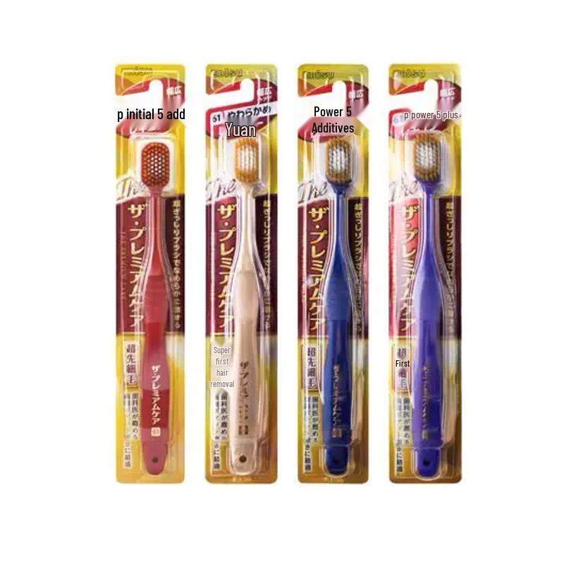 Ebisu Pro+ Мягкая зубная щетка с широкой головкой, 4 шт.