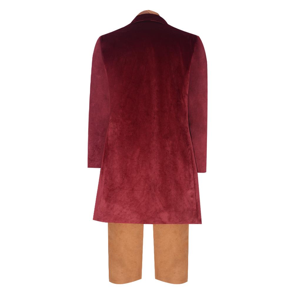 Le Hobbit Bilbo Sacquet Costume Cosplay Halloween Tenue de Jeu de Rôle Cape Style Médiéval et Accessoires