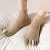 Hosiery Men's Five Finger Socks Colorful Toe Design Sports Socks Five Toe Socks  Hiking