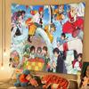 Urusei Yatsura Anime DIY Wall Tapestry Hanging Tarot Hippie Wall Rugs Dorm INS Home Decor