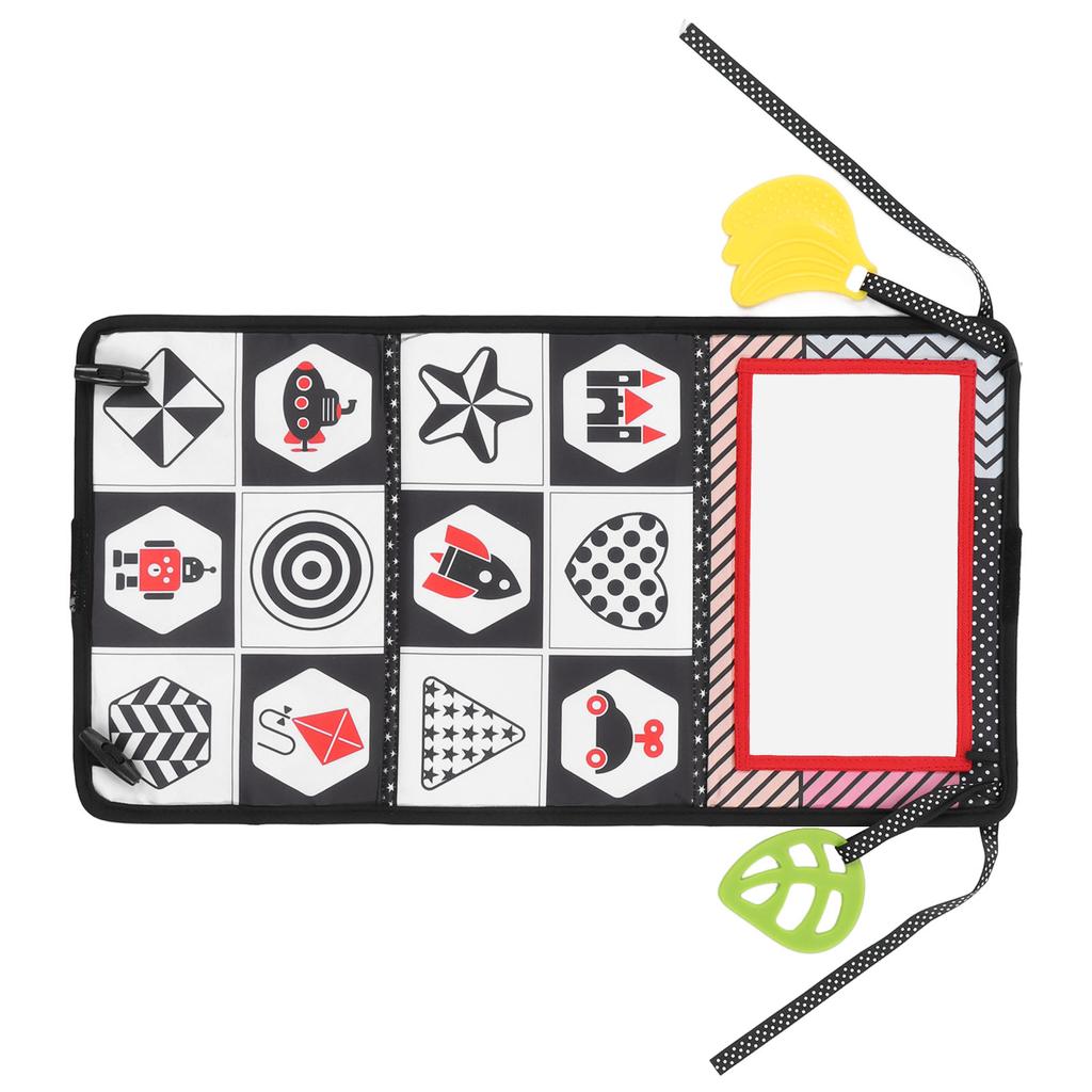 Spiegel Stoffbuch Spielzeug Starker Farbkontrast Knisterstoffbuch Spielzeug Frühes Lernspielzeug