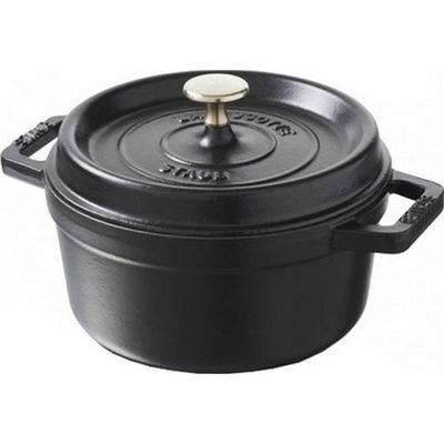 STAUB Round Cocotte Black Diam 28