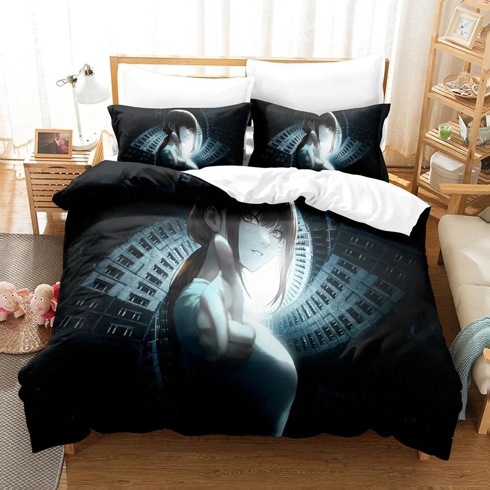 3D Print Anime Chainsaw Man Bedding Sets Duvet Cover Set With Pillowcase Twin Full Queen King Bedclothes Bed Linen Home Textiles
