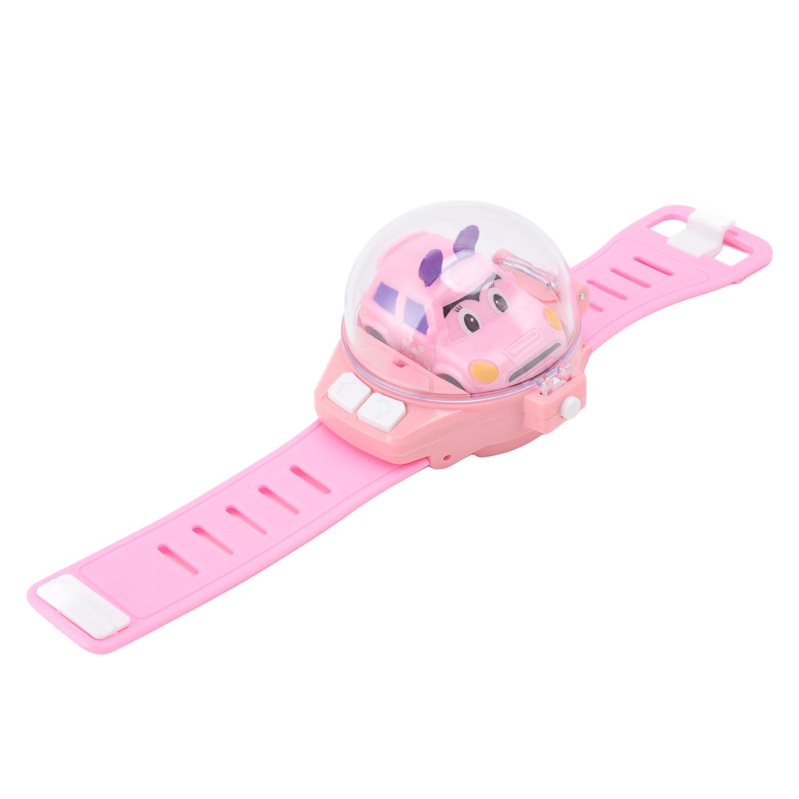 

Watch RC Car USB Charging Cartoon Cute RC Car Model Toy with Watch Remote Control for 3 Yrs Old