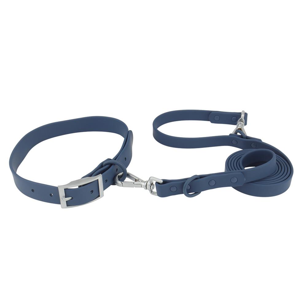Set Collar Leash Pet PVC Cat Collar Leashes For Small Medium Big Dog Outdoor Walk