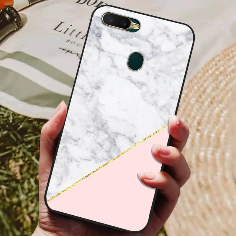 For OPPO A5S Case 6.2" Soft Silicon TPU Phone Back Cover For Oppo A5s CPH1909 AX5S Cases Oppo AX7 A7 Bumper Fundas Coque Shell