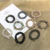 The New Crystal Hair Ring Bracelet Dual-purpose Hair Rope Rubber Band Rhinestone High Elastic Ponytail Head Rope Korean Version of The Pearl Hair Ring