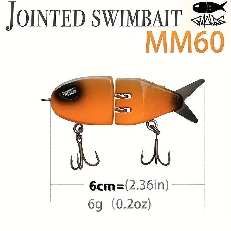Precision Soft Baits for Fishing - Small Swimming Lures for Catching Hard Baits, Targeting White Bass Species