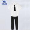 Boys' Formal Shirt & Trouser Performance Suit Set