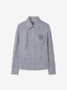LUVM Logo Stripe Shirts_Black