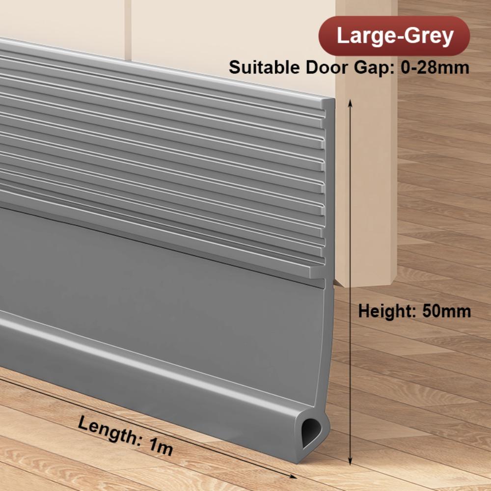 Self-adhesive Door Draft Stopper Insect Prevention Blocker Door Bottom Sealing Strip  Living Room