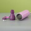 500ml Edelstahl Thermoskanne Einzigartiges Design Reisebecher Kleine Öffnung Auslaufsicher Wasserflasche für Auto-Getränkehalter Wandern Fitnessstudio Flasche