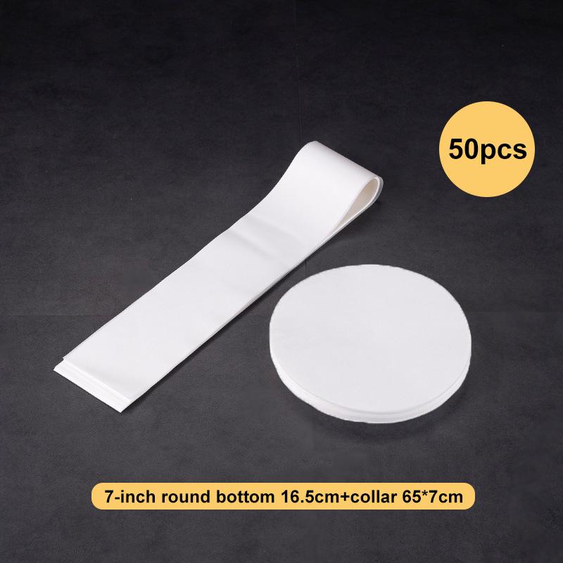 50 Sets Cake Mold Edge Paper Non Stick Surround Mould Rim Paper Oven-Safe Bakery Collar Roll For Kitchen Baking Accessories