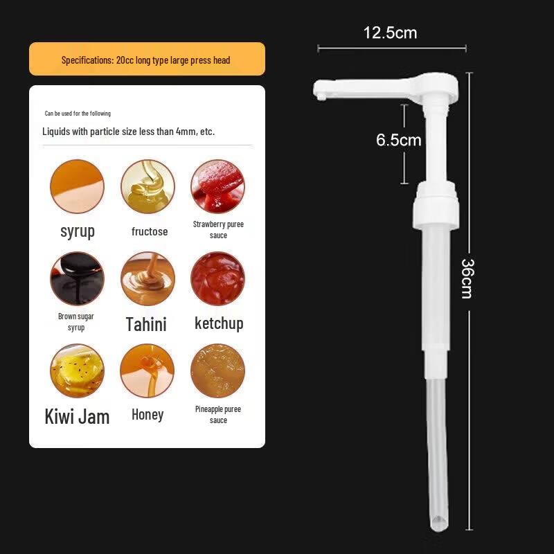 ZISIZ Syrup Dispenser Bottle