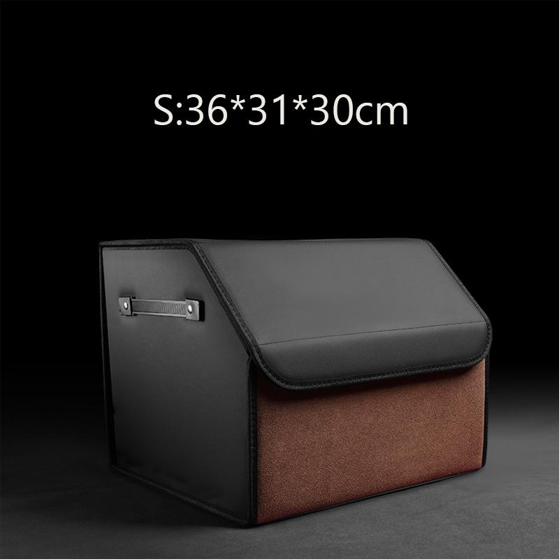 Custom Fit Collapsible Car Trunk Storage Box For Toyota RAV4 Coralla Hilux Camry 40 Storage Organizing box Accessories