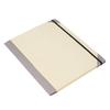 Document Organizer Folio Secure Storage Prevent Loss PU Leather Expanding File Folder Beige