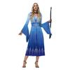 Costume Halloween Frozen Skirt Pattern Digital Print Flared Sleeve Dress Women