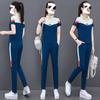 Fashion Casual Sportswear Set for Women - Summer Short-sleeved, Lightweight, Loose-fitting Outfit in Two Pieces