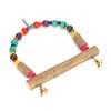 Wood Pet Small and Medium Parrot Swing with Hook Playing Biting Supply