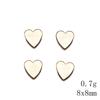 Heart Loose Beads For Valentine Bracelet Necklace DIY Vintage Jewelry Making Supplies For Charm