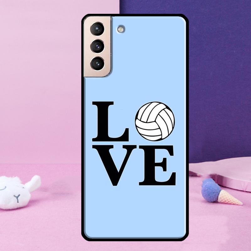 Volleyball Sprot Phone Case For Samsung Galaxy S25 Ultra S24 S23 Ultra S9 S10 S20 S21 S22 Plus S24 FE Cover
