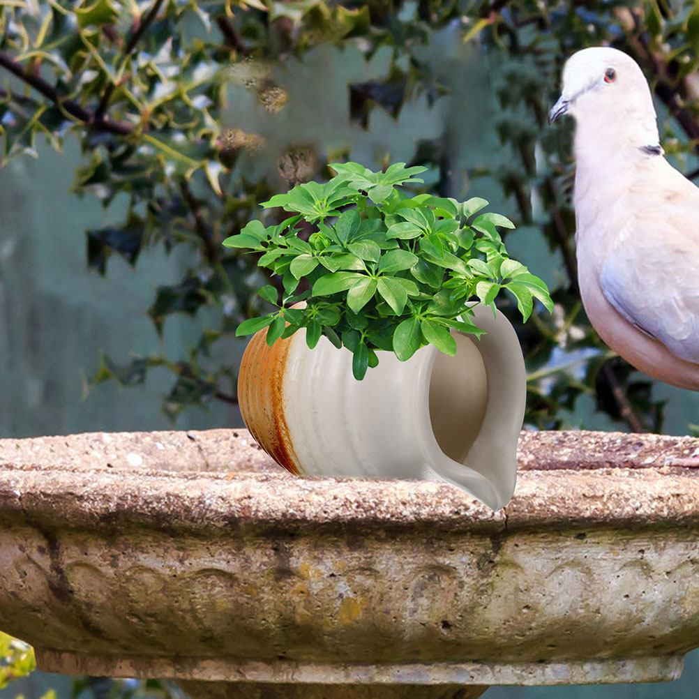 Ceramic Water Fountain Jar for Indoor Living Room Outdoor Garden Decorative Circulating Fountain Decor Water Feature Landscape