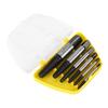 6 Pcs Steel Screw Remover Black Bolt Extractor Easy Screw Extractor  Automotive
