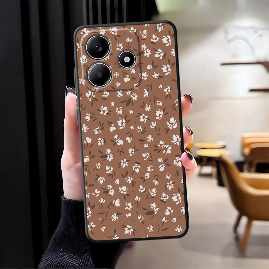 

Чехол для Xiaomi Redmi Note 14 12 11 A4 A5 A3 K80 A1 9 8 7 14C 10 13 Pro Plus 12C 13C Чехол для телефона A2 A1 K40 Красивый Цветочный Redmi Note 12 Pro 4G