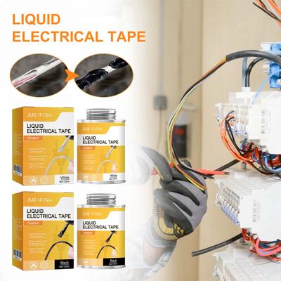 125ml Liquid Electrical Tape Waterproof Instead of Heat Receiver Electrical Tape Liquid Insulation Flame Retardant Tape