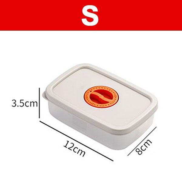 Food Storage Containers Microwaved Bento Box with Freshness Timer Lid Airtight Freezer Vegetable Fruit Storage Containers