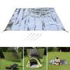 Outdoor Double Sided Aluminum Foil Pad Portable for Beach Tent Camping