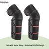 Xinjingzhou Winter Motorcycle Riding Hard Shell Knee Pads