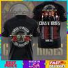 HEISS! Guns N Roses 3D Tour 2026 Tourdaten Zweiseitiges Unisex T-Shirt Alle Größen S-4X