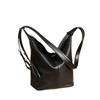 Shoulder Bag, New Genuine Leather Bucket Bag, Simple and Fashionable Bag, Women's Commuting Temperament Shoulder Bag