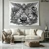 Spyxfamily Wall Tapestry Aesthetic Wall Hanging Printed Fabric Blanket Decorative Tapestries For Bedroom Living Room Home Decor