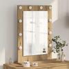 Rectangular Washbasin Mirror Artisan Oak Finish 70 X 50 X 18 Cm