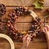 10pcs Wooden Wreath Frame Round Garden Decorations  Perfect Birthday Gift for Friends