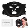 2000mah Rechargeable Silicone LED Mask 3D Skincare Multifunctional Smart Therapy Mask Multiple Vibration LED Face Mask