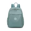 Commuter Double Shoulder Bag: Large Capacity Casual Nylon Backpack, Korean Style, Lightweight and Versatile.