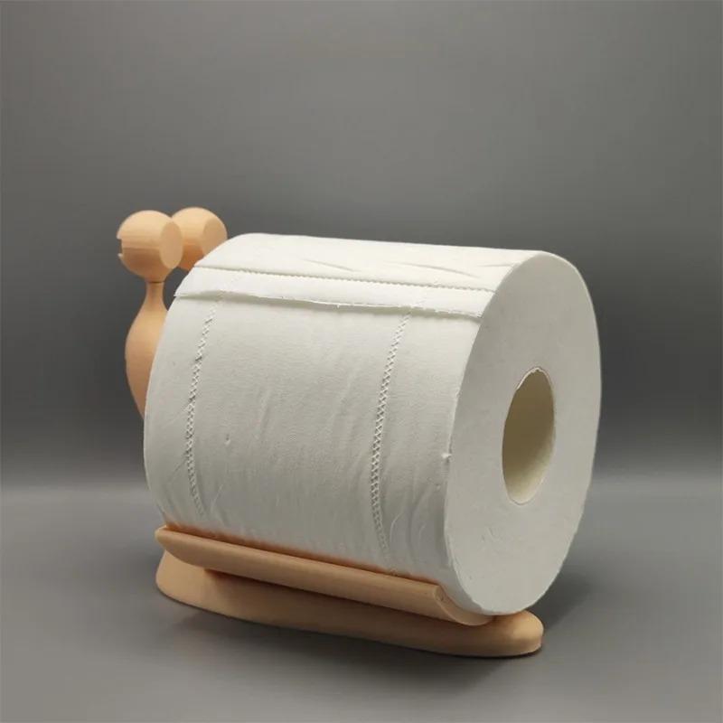 Niedlicher Schnecken-Hundeform Toilettenpapierständer Freistehende Aufbewahrung Rollenpapierhalter Tierform Dekorativer Toilettenpapierständer